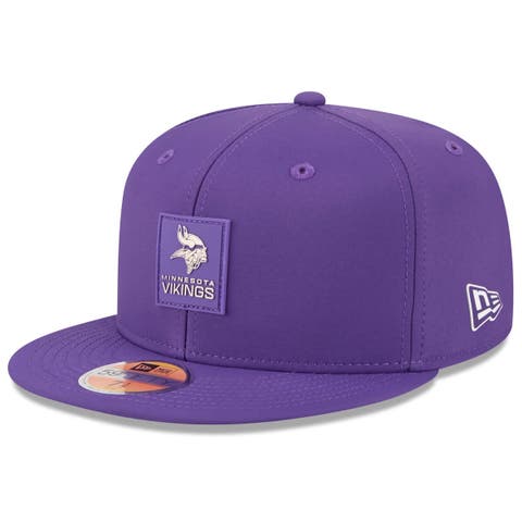 Men's New Era Purple Minnesota Vikings 2025 Sideline  59FIFTY Fitted Hat