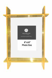 Neon Yellow Lucite 8" x 10" Frame