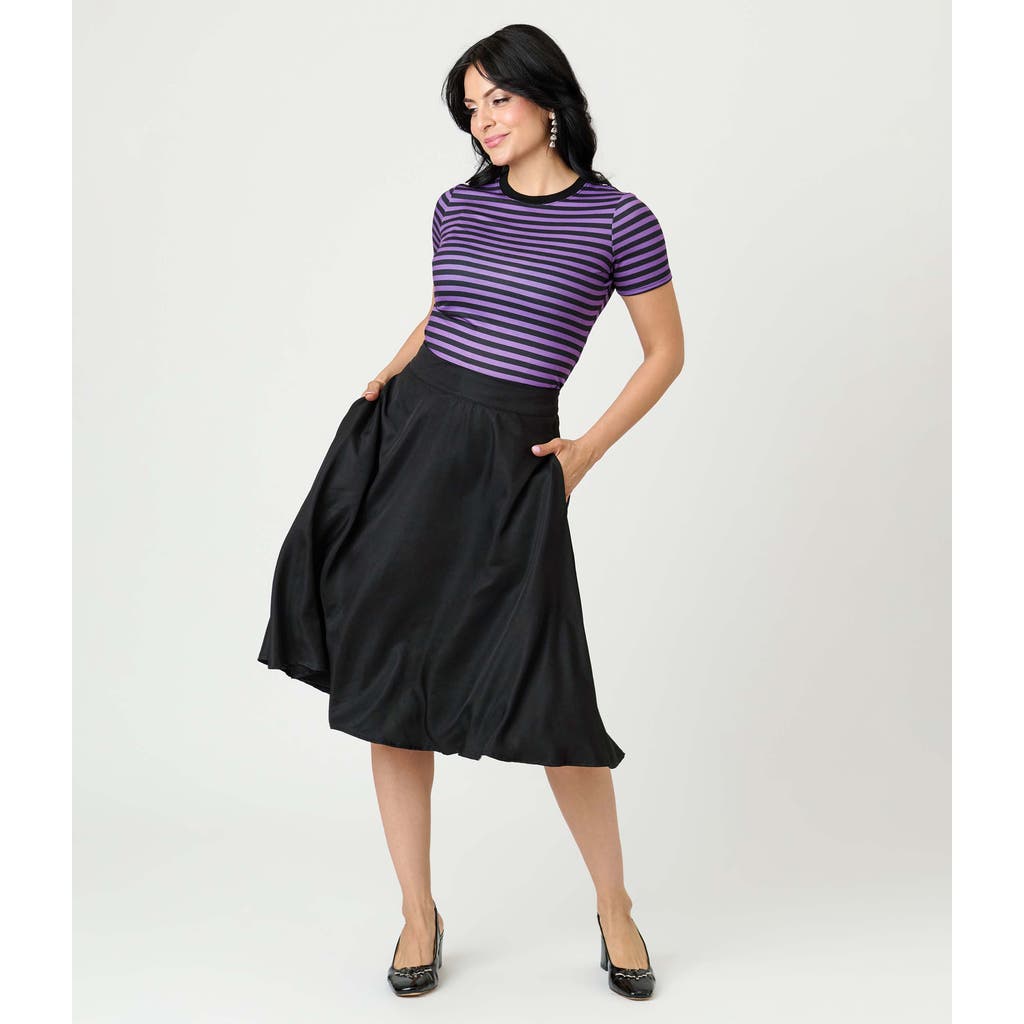 Unique Vintage Back To Basics Top In Purple