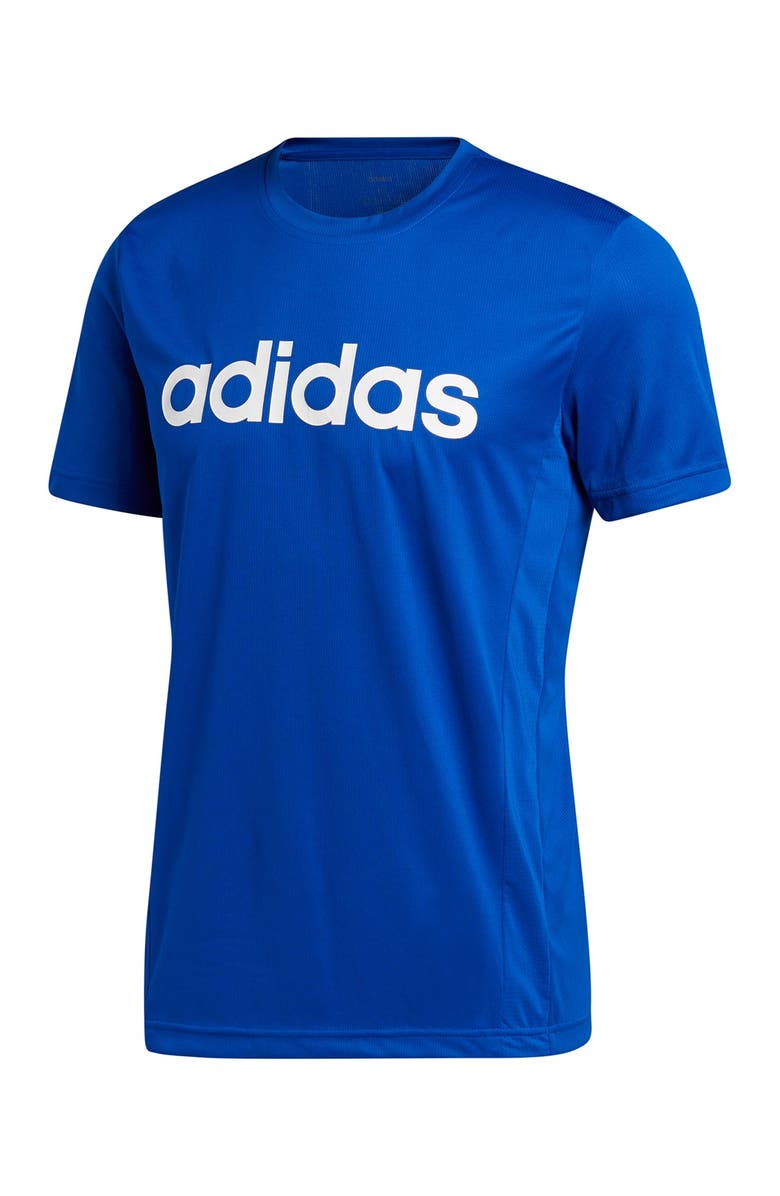 adidas Designed To Move Logo T-Shirt, Main, color, 
