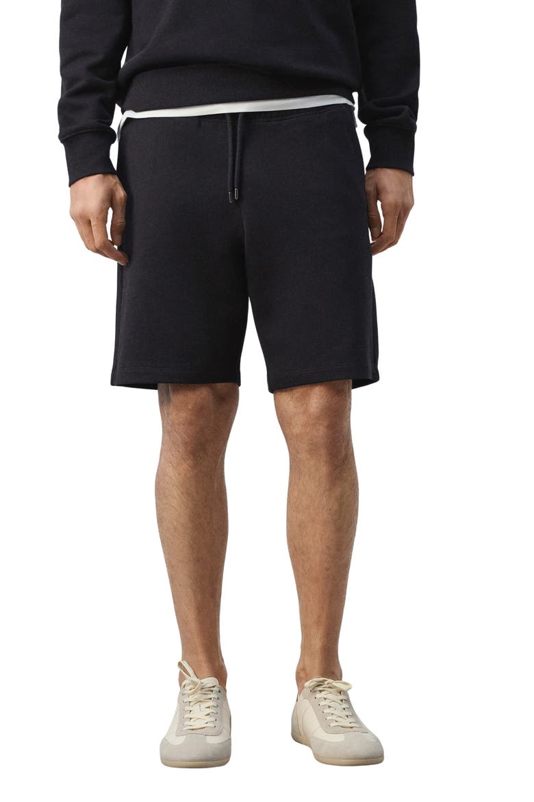 Cotton Drawstring Shorts, Main, color, NAVY