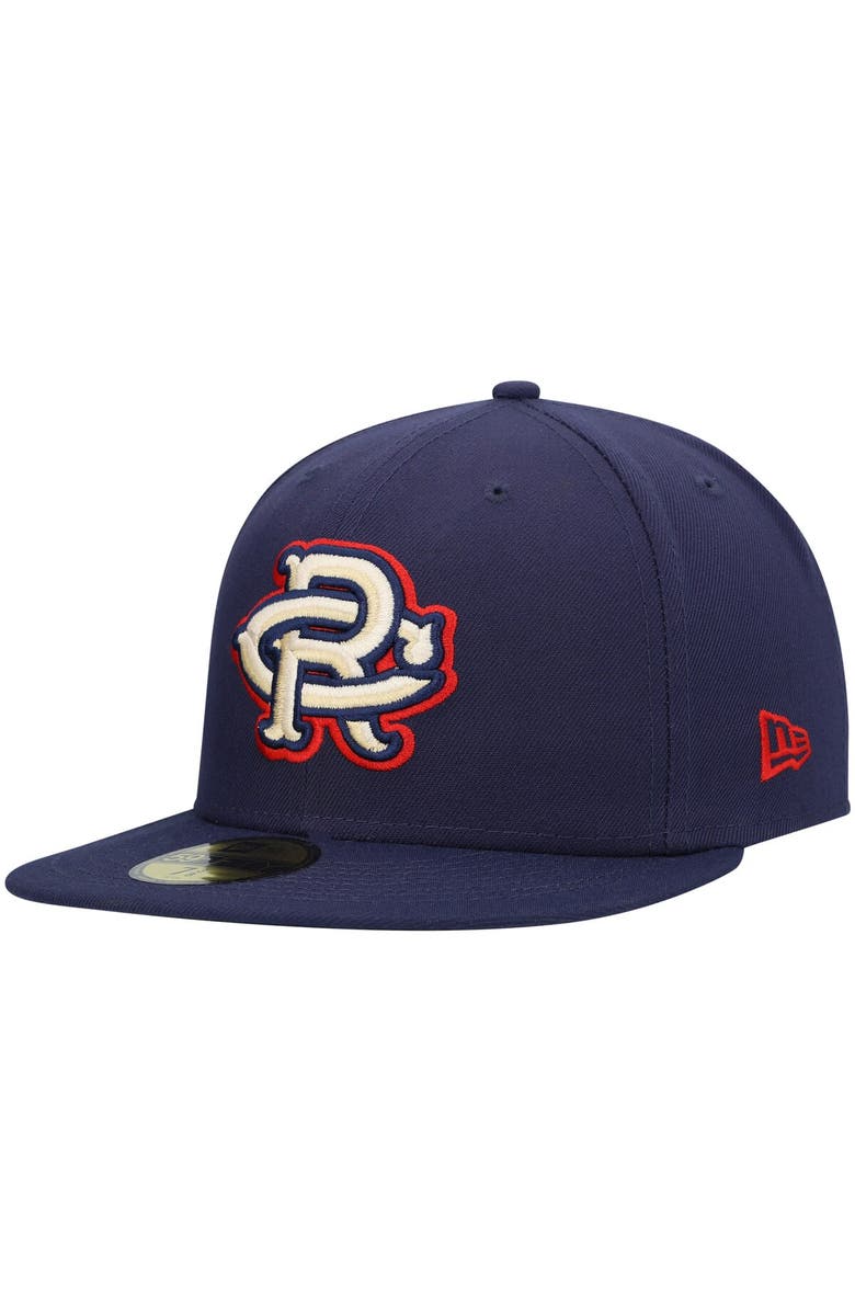 New Era Men's New Era Navy Cedar Rapids Kernels Authentic Collection Team Alternate 59FIFTY Fitted Hat, Main, color, Navy