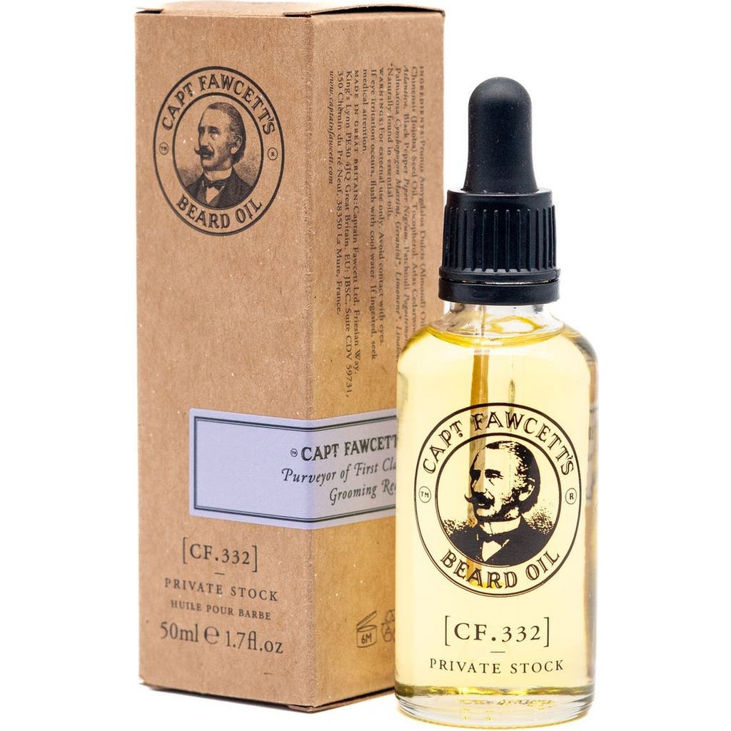 Captain Fawcett Private Stock Beard Oil