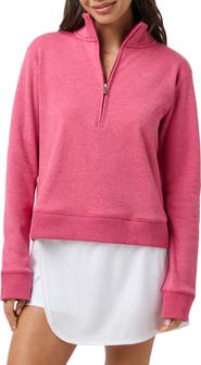 TravisMathew Cloud Half Zip Pullover