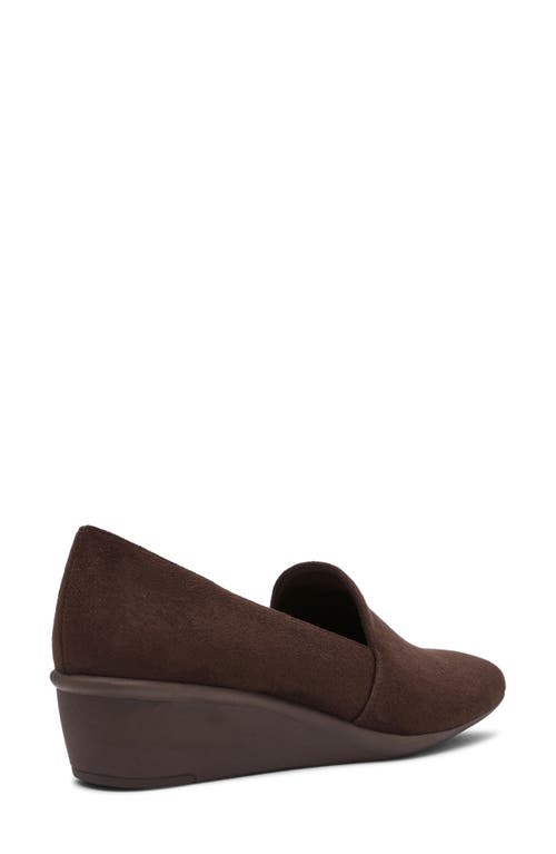 Anne Klein Wendell Wedge Pump In Burgundy