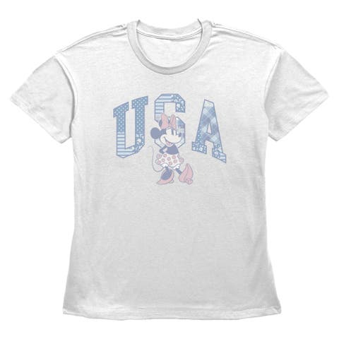 Women's American Sweetheart Pose Short Sleeve Straight Fit T-Shirt