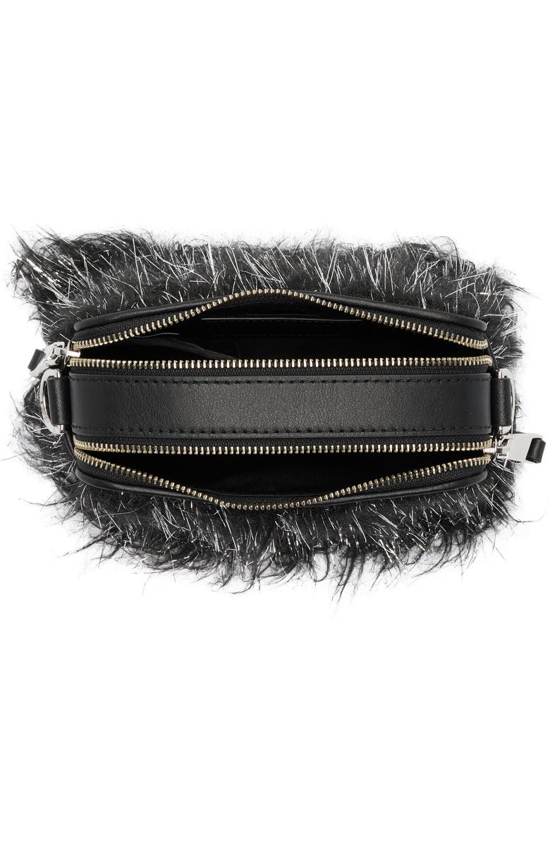 Marc Jacobs The Creature Snapshot Faux Fur Crossbody Bag, Alternate, color,