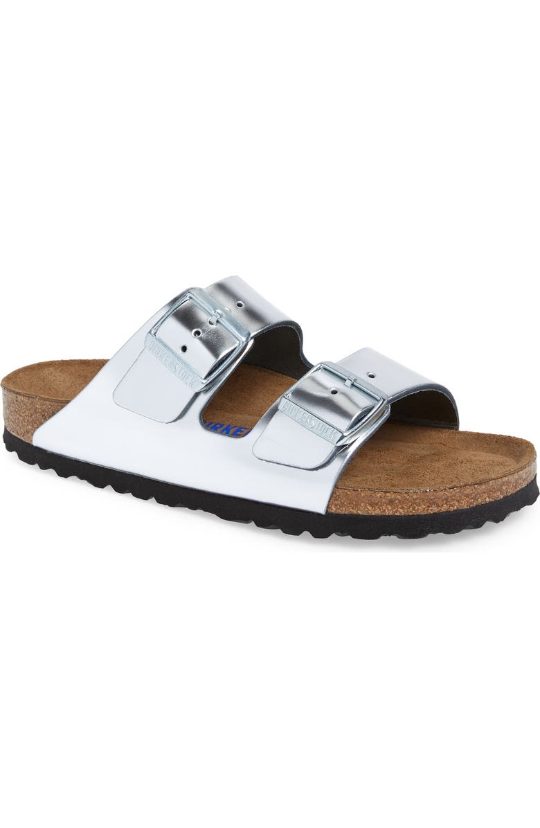 Birkenstock Arizona Soft Footbed Slide Sandal, Main, color,