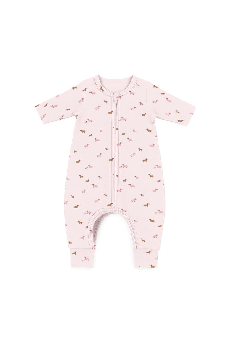 Long Sleeve Footie Sleep Bag, 1.0 TOG - Baby, Main, color, Girl Dog
