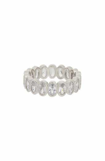 Topaz Bezel Band Ring