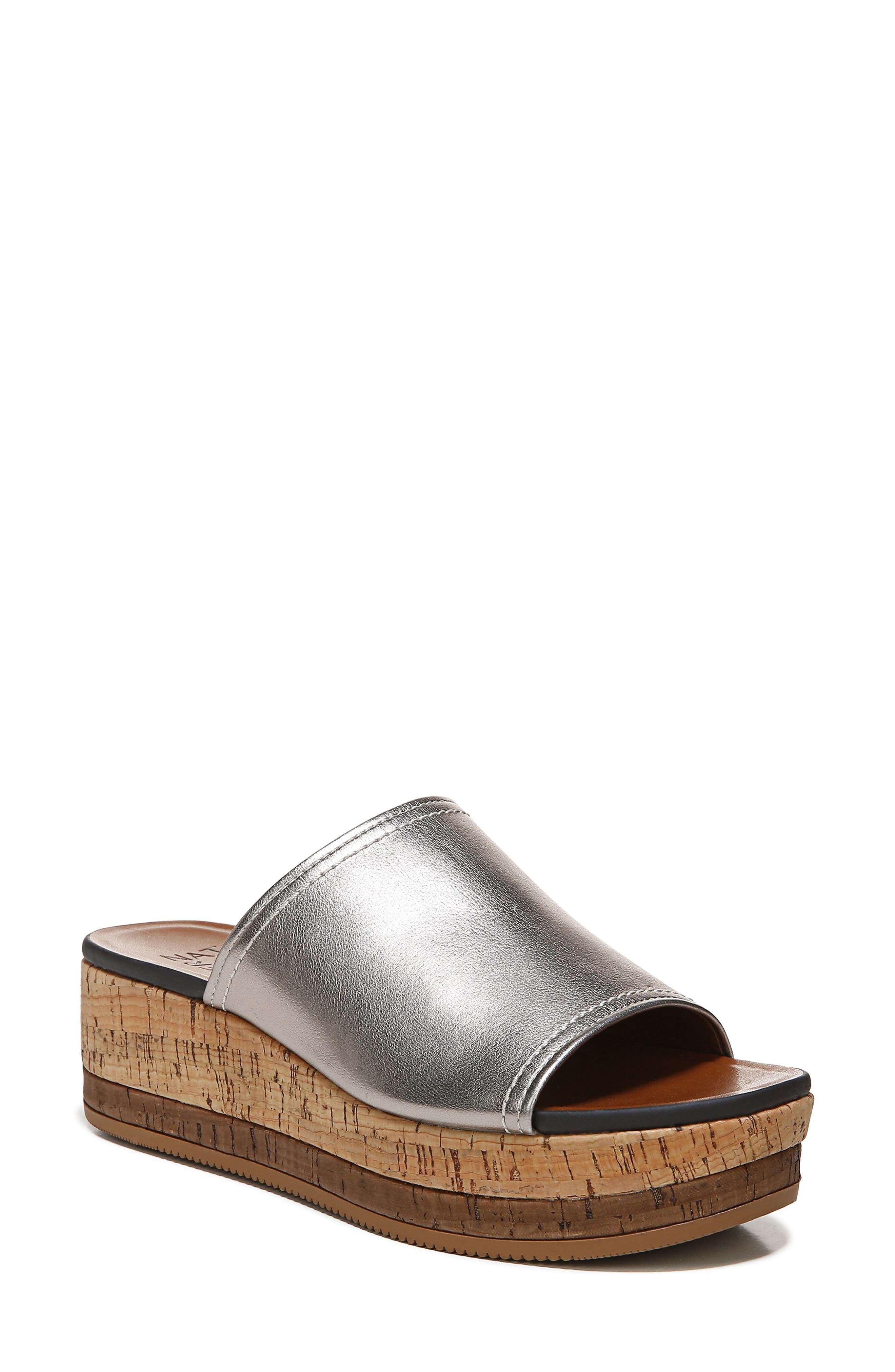 Naturalizer Kirstin Platform Slide Sandal, Main, color, 