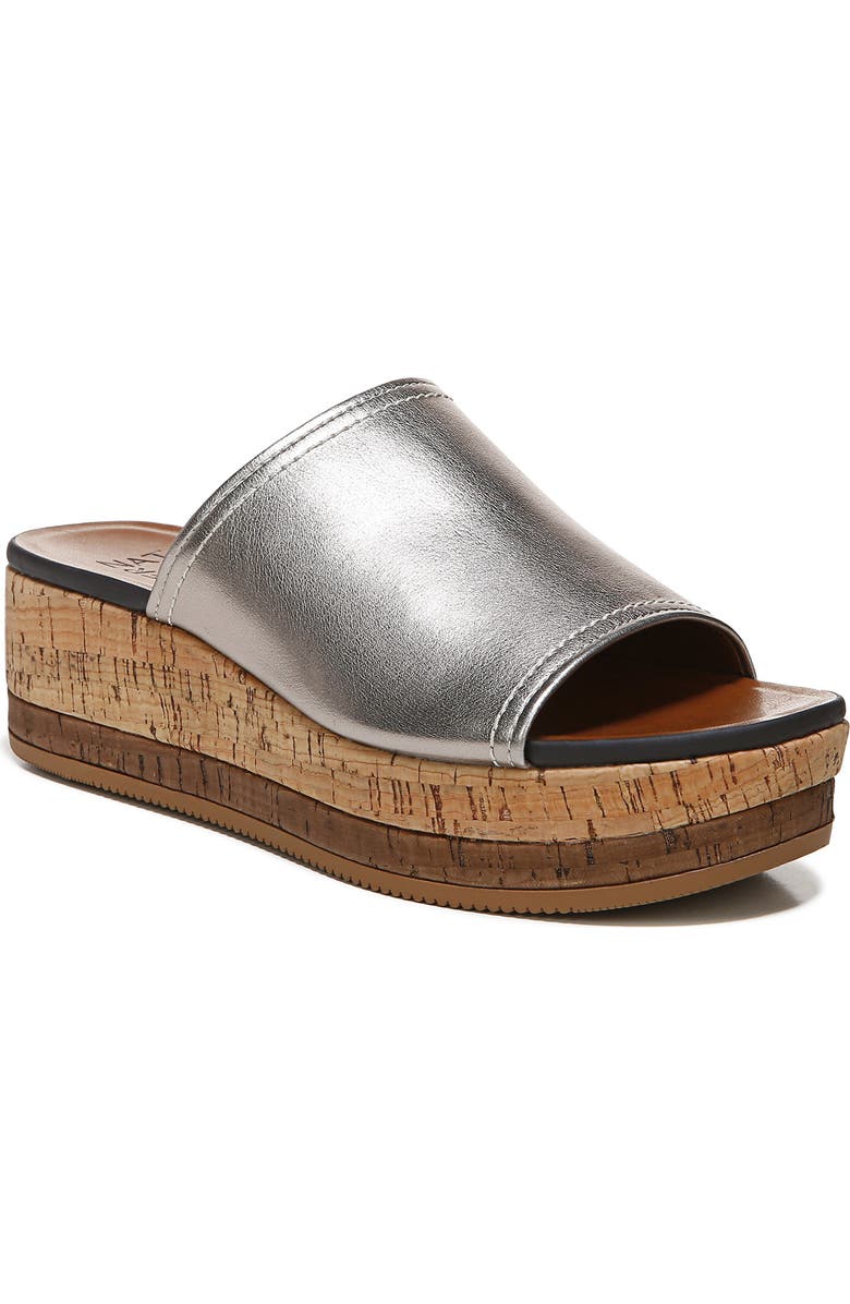 Naturalizer Kirstin Platform Slide Sandal, Main, color,