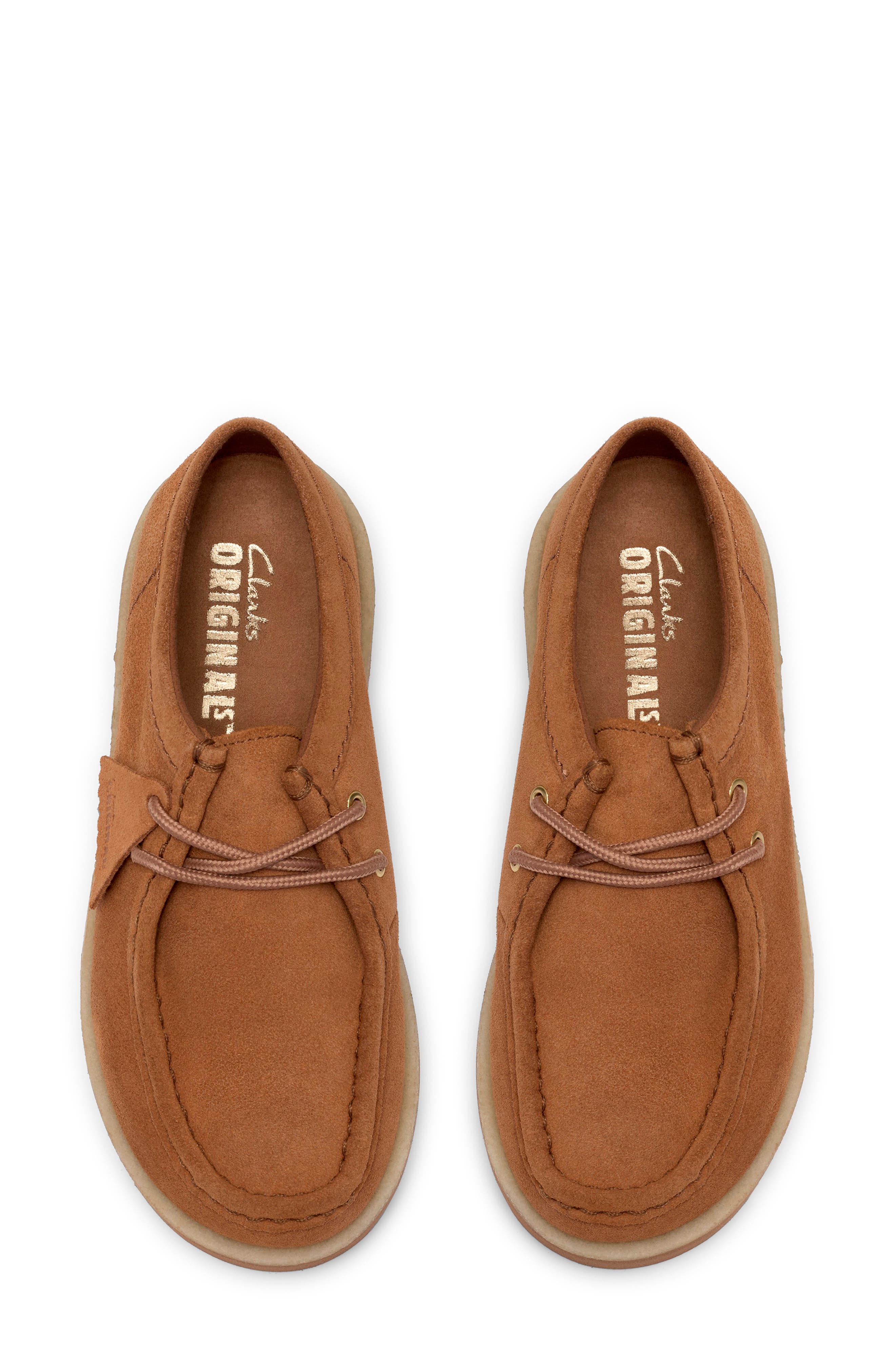 Clarks<sup>®</sup> Originals Meare Chukka Shoe, Alternate, color, Tan Suede