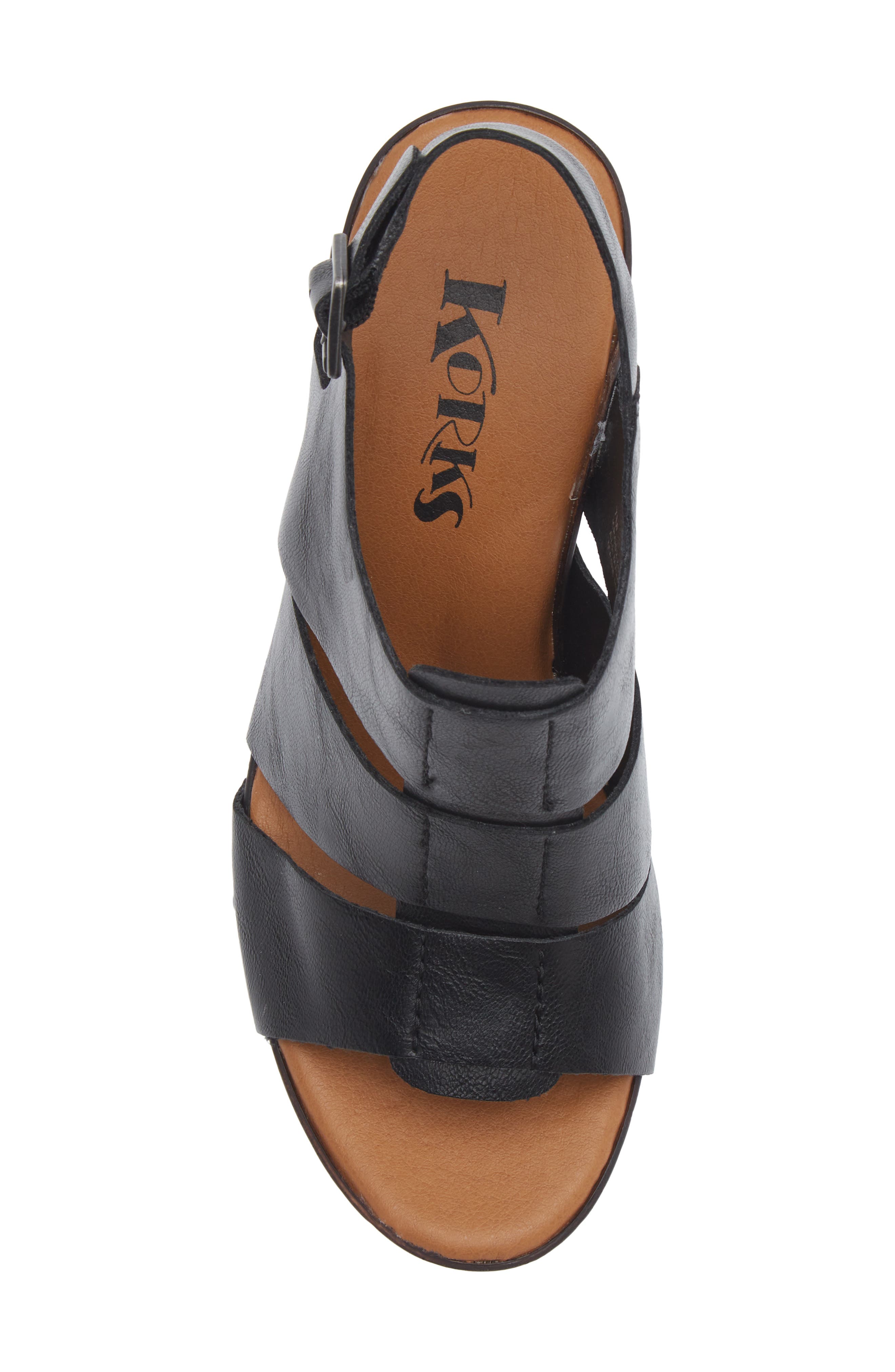 Rianne Strappy Sandal, Alternate, color, BLACK