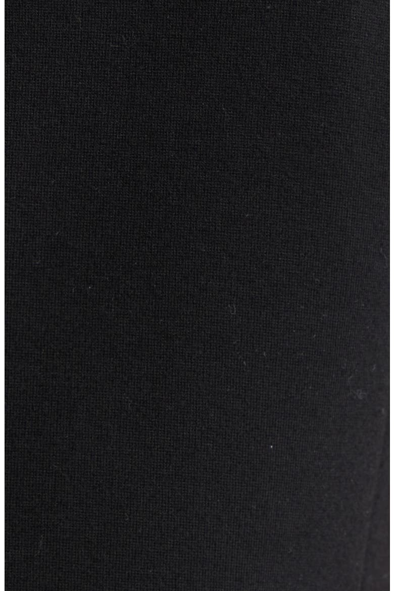 Irina Ponte Knit Longline Vest, Alternate, color, BLACK