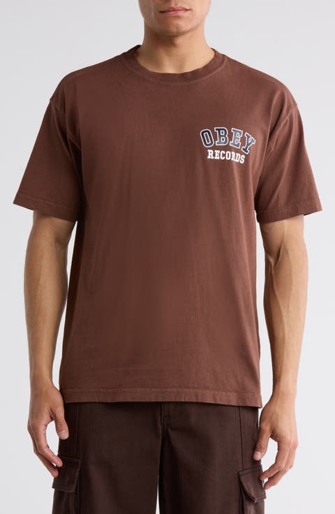 Heavyweight Record Graphic T-Shirt