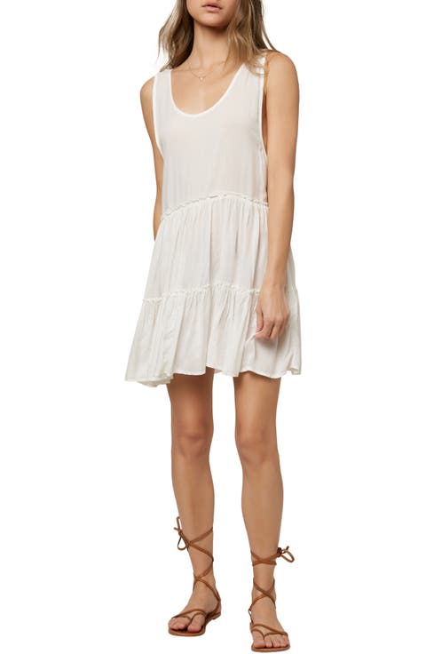 Linnet Sleeveless Cover-Up Minidress