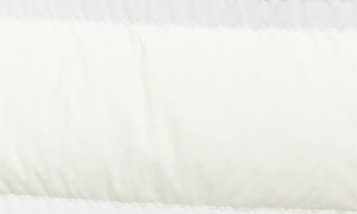 Moncler Aliterse Down Hooded Vest In Silk White