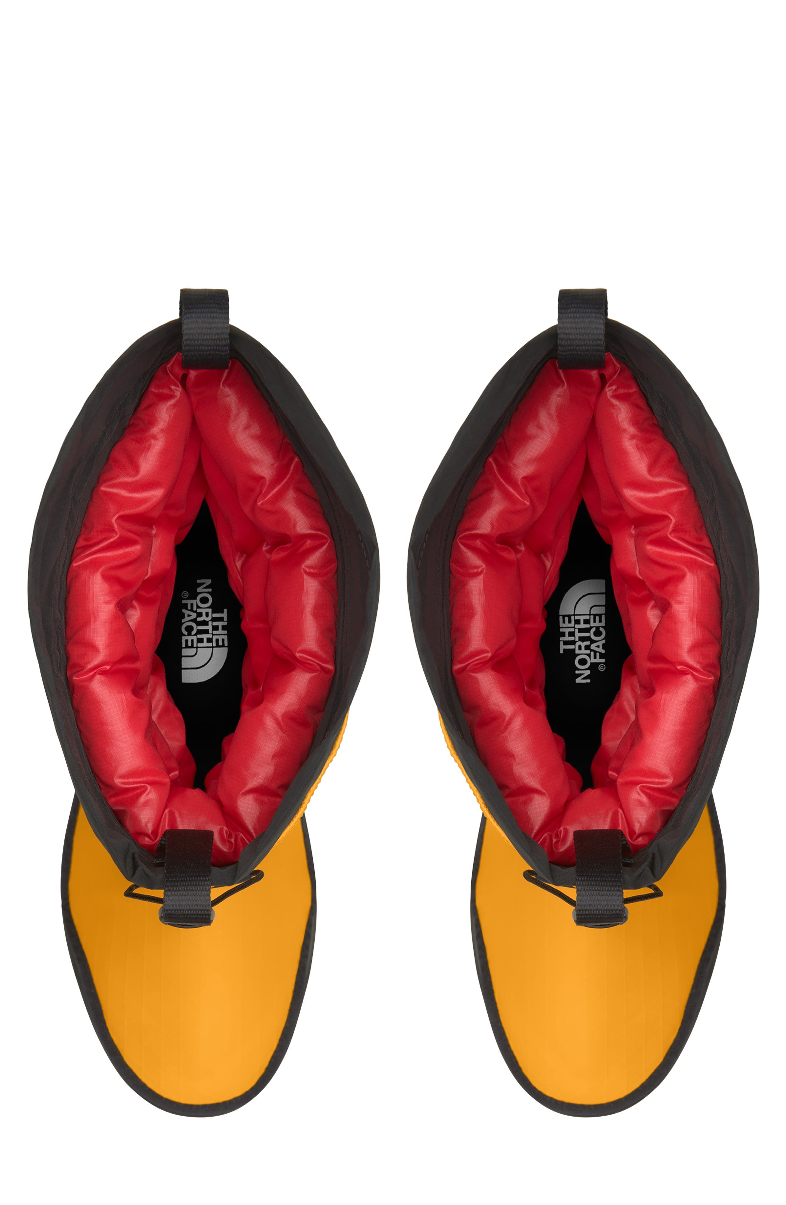 The North Face Base Camp Waterproof Snow Boot, Alternate, color, Summit Gold/ Tnf Black