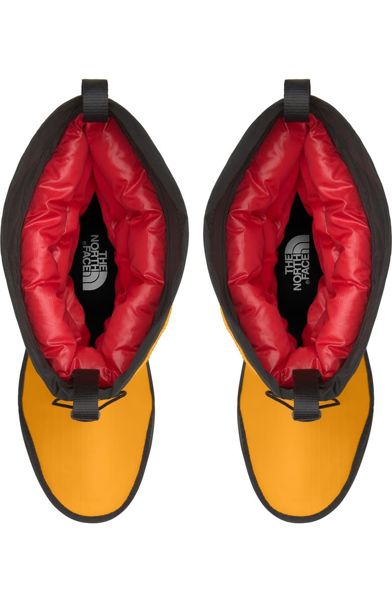 The North Face Base Camp Waterproof Snow Boot, Alternate, color, Summit Gold/ Tnf Black