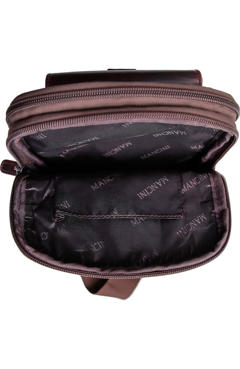 Mancini Organizer Crossbody Bag, Alternate, color,