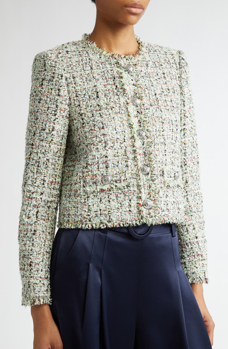 Anya Christie Metallic Tweed Jacket