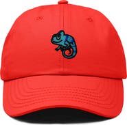 Dalix Chameleon Embroidered Dad Hat