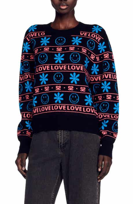 SANDRO Barnabe Wool & Cashmere Sweater