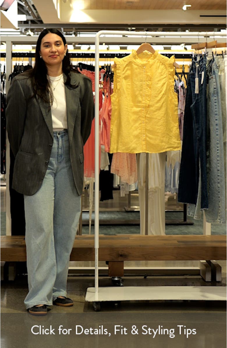 Sleeveless Linen Top, sales video thumbnail