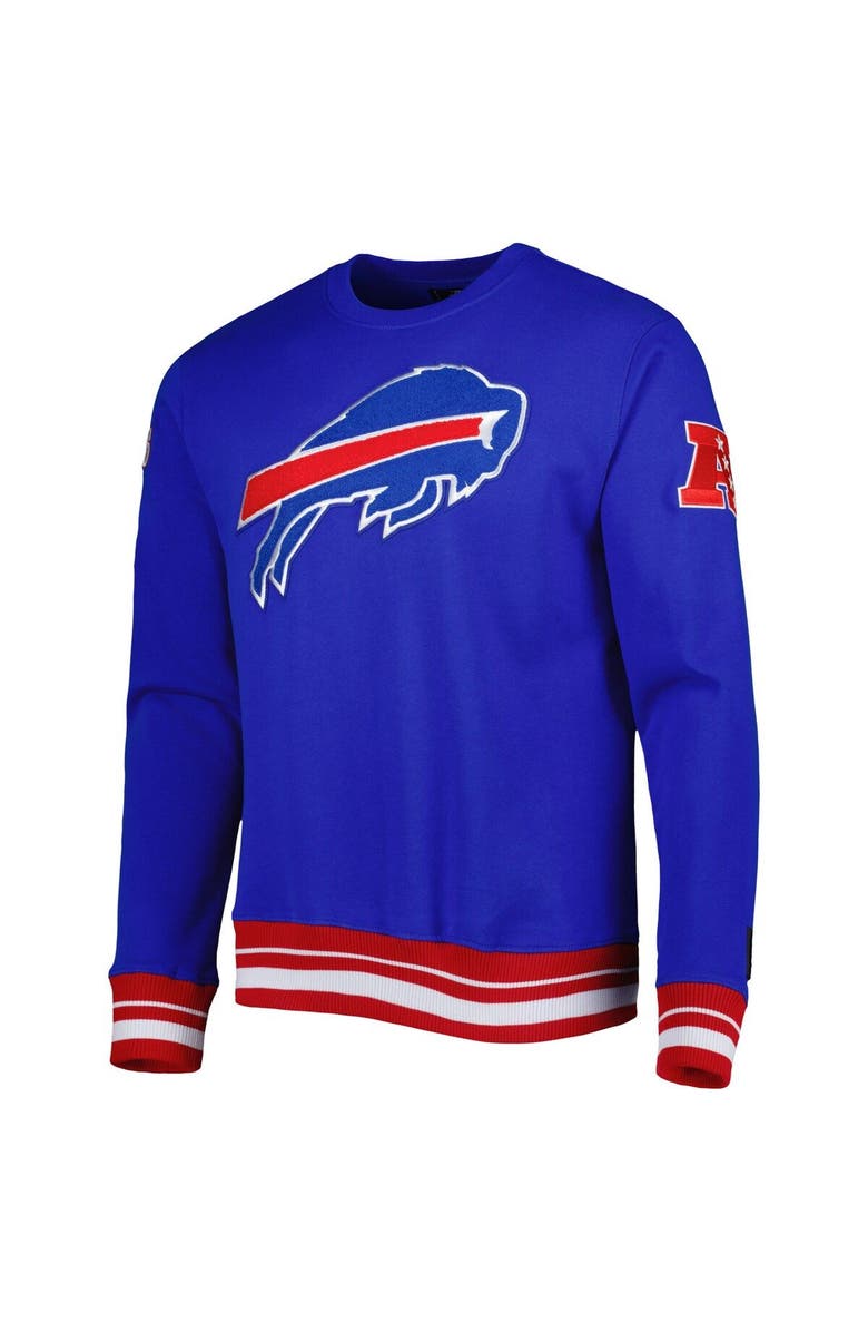 PRO STANDARD Men's Pro Standard Royal Buffalo Bills Mash Up Pullover Sweatshirt, Alternate, color,