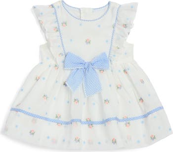 Embroidered Cotton Party Dress