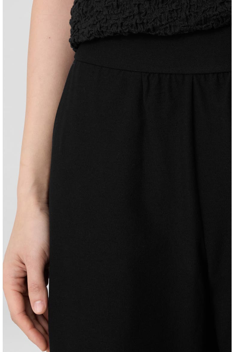 Ankle Barrel Leg Pants, Alternate, color, BLACK