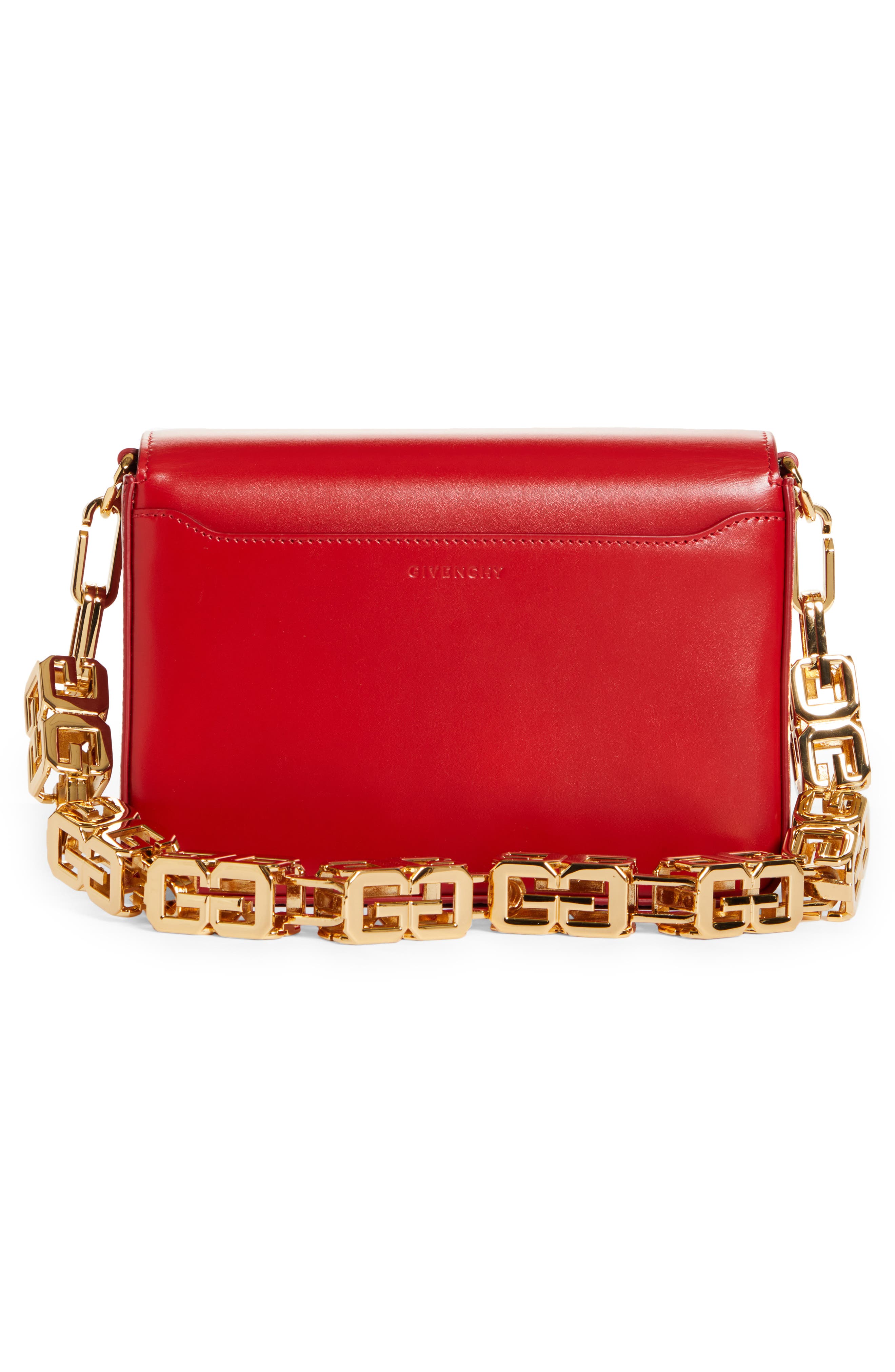Givenchy Medium G-Cube Chain Leather Crossbody Bag, Alternate, color, 