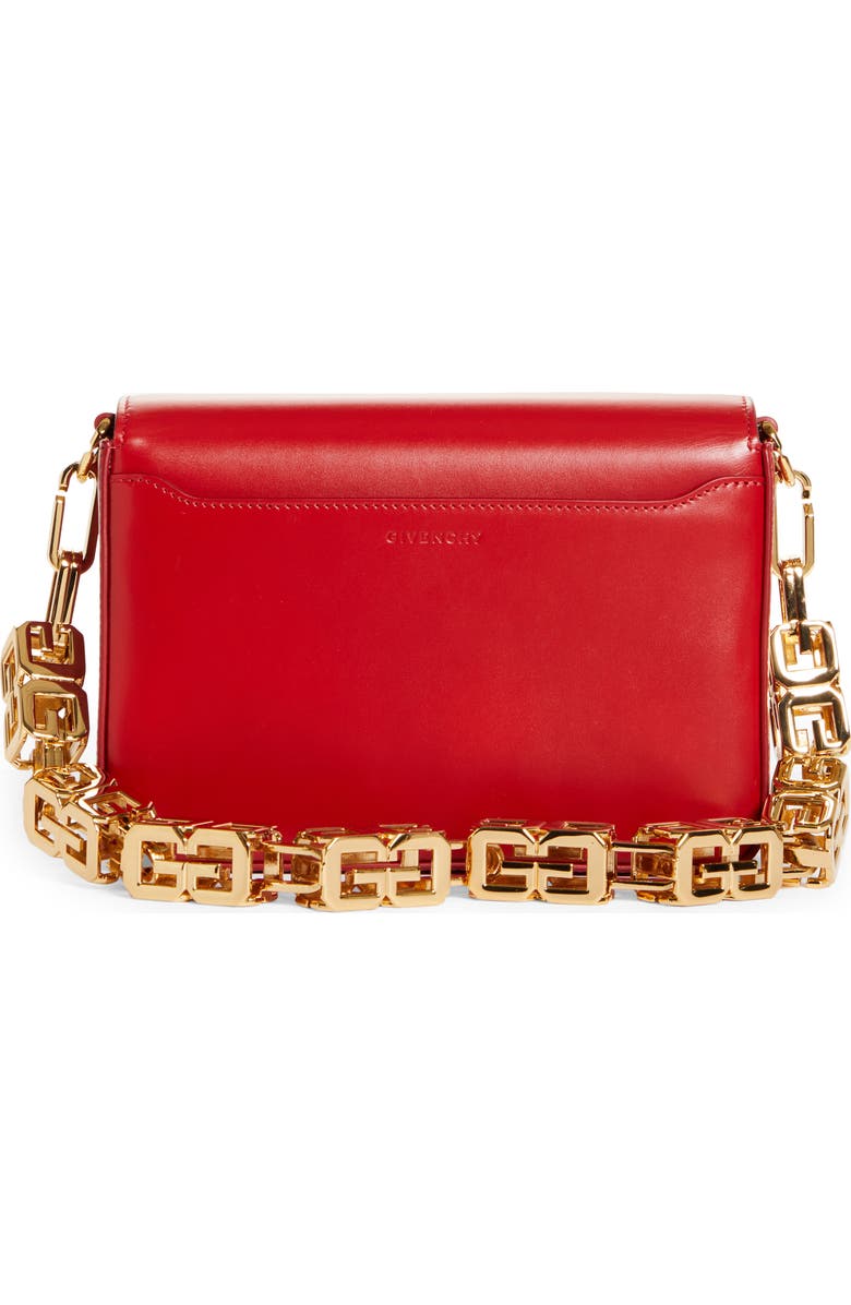 Givenchy Medium G-Cube Chain Leather Crossbody Bag, Alternate, color,