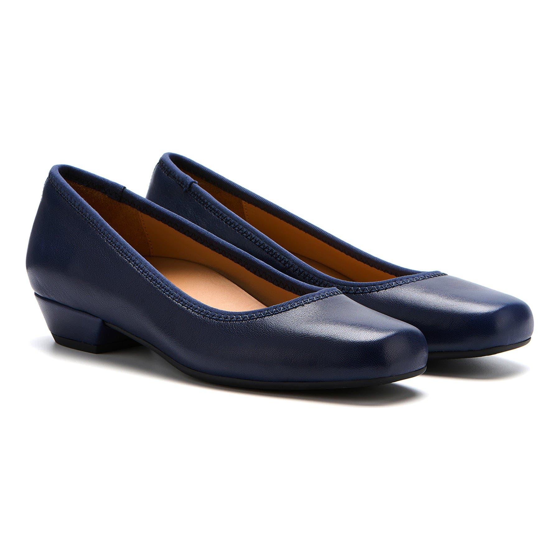 Via Pump, Alternate, color, Navy - Regular