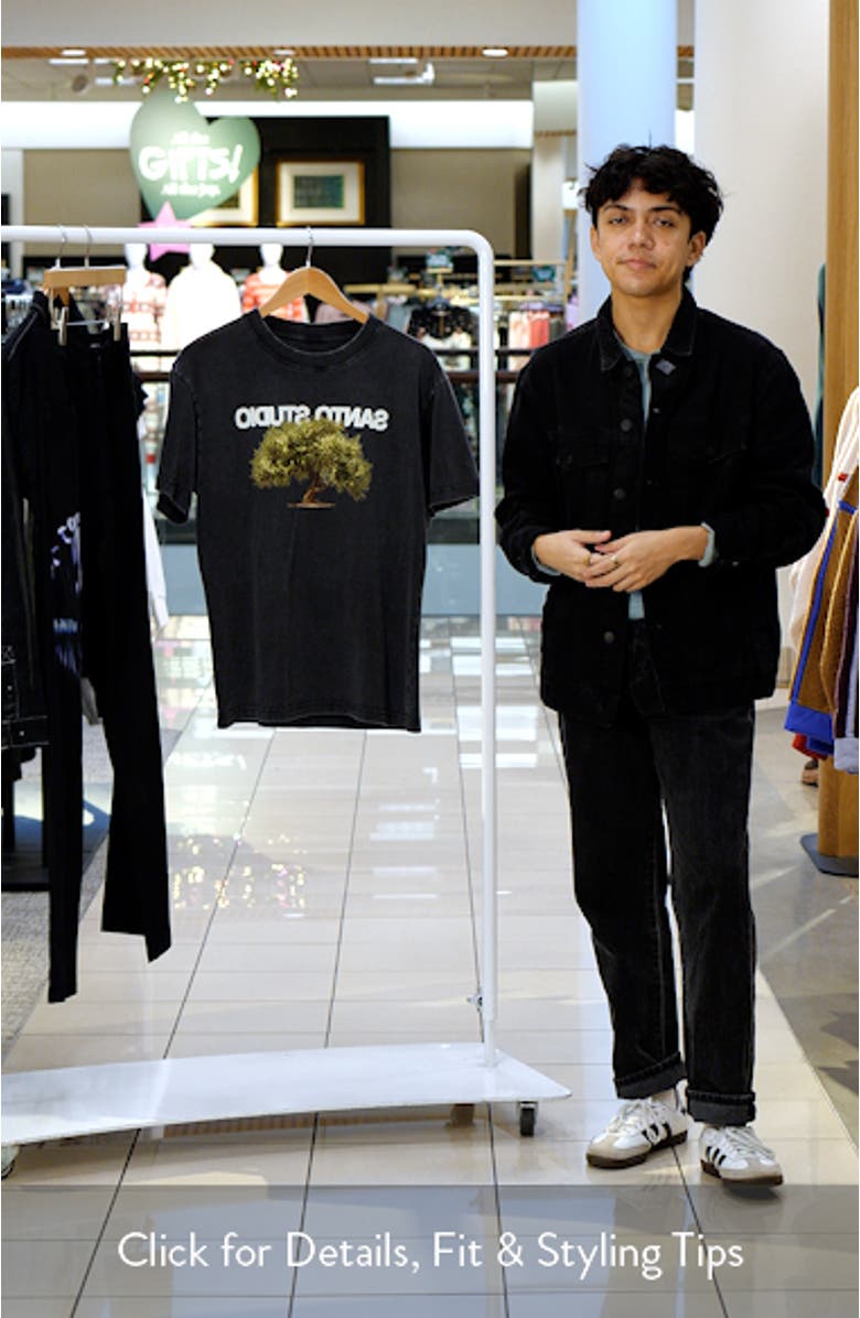 Olive Tree Graphic T-Shirt, sales video thumbnail