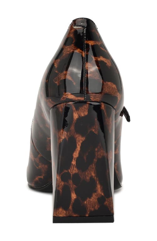 Nine West Sista Mary Jane Pump In Animal Print
