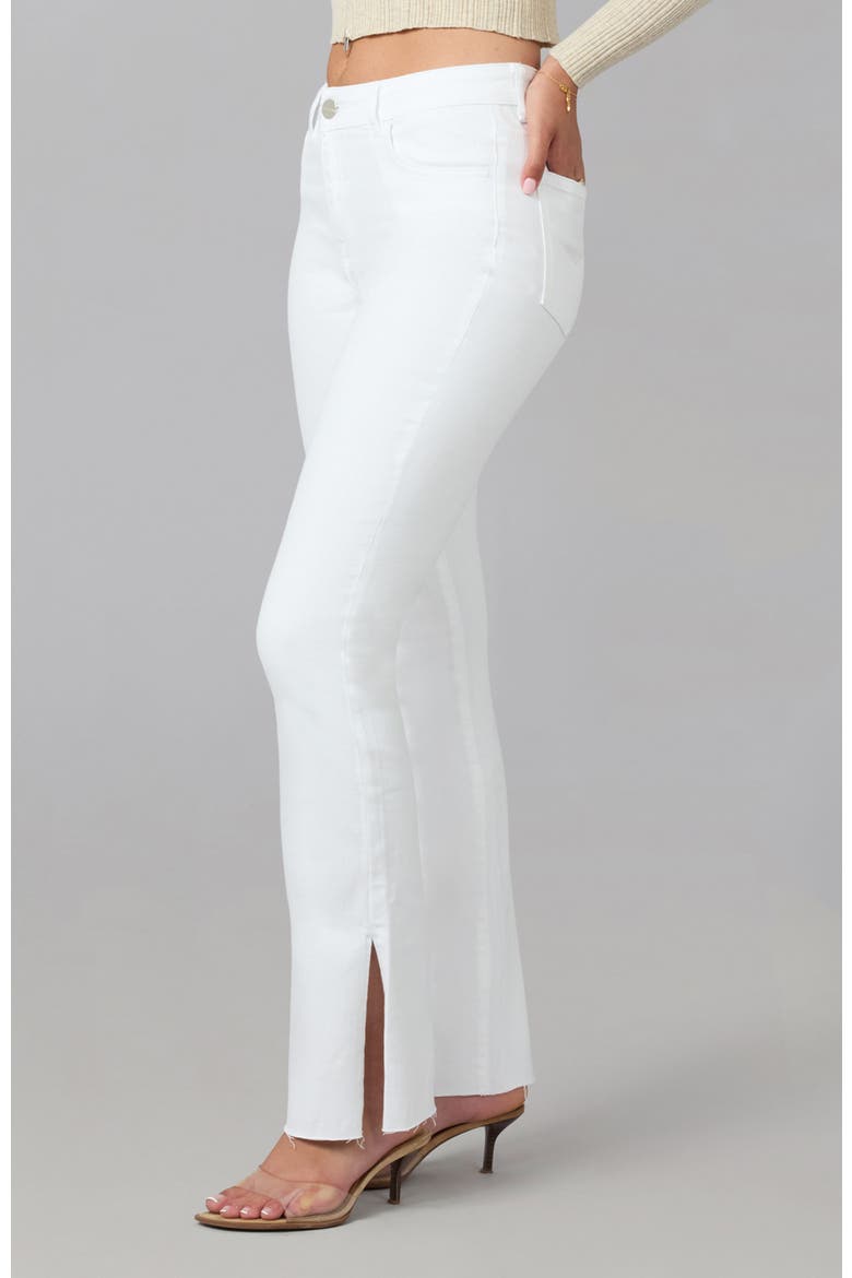 Billie High Rise Bootcut Jeans, Alternate, color, White
