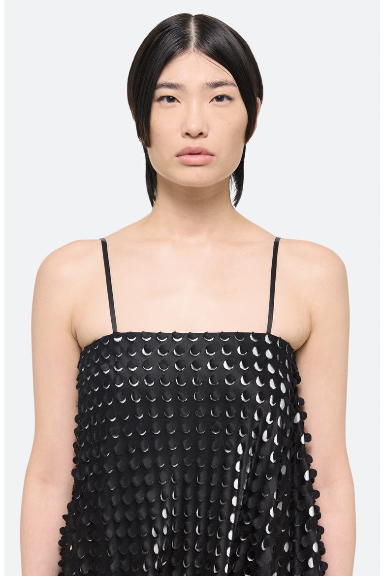 Embellished Sleeveless Bubble Dress, Alternate, color, GRADIENT HP BLACK - 25K