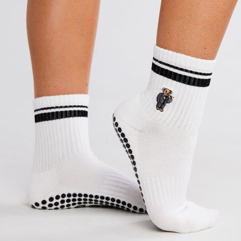 Cocktail Teddy Grip Socks
