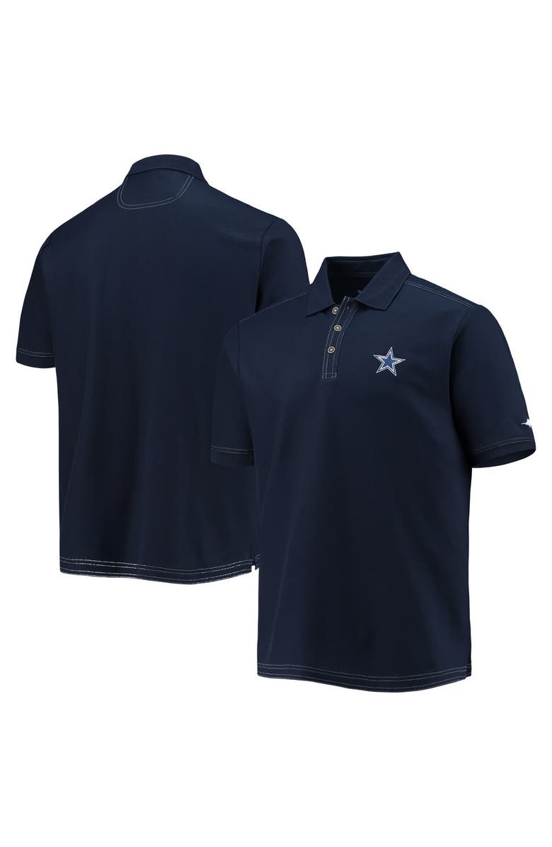 Tommy Bahama Men's Tommy Bahama Navy Dallas Cowboys Logo Emfielder Polo, Main, color, 