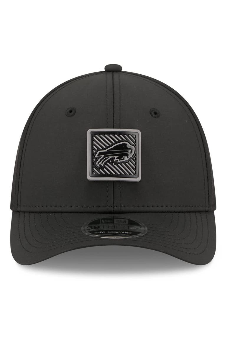 Men's New Era  Black Buffalo Bills 2026 NFL Training Camp 39THIRTY Flex Hat, Alternate, color, Black