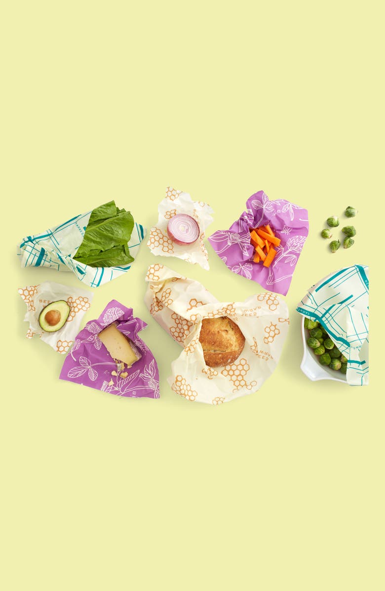 Bee's Wrap Food Storage Wraps Variety Pack, Alternate, color, 