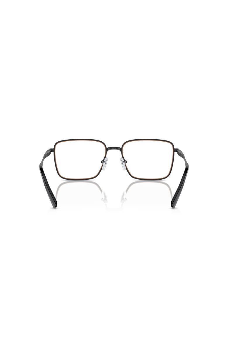 Michael Kors 56mm Rectangle optical glasses, Alternate, color, Black