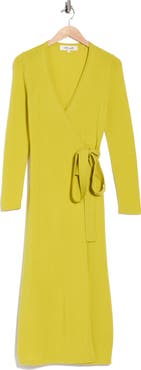 Diane von Furstenberg Astrid Wool & Cashmere Wrap Dress