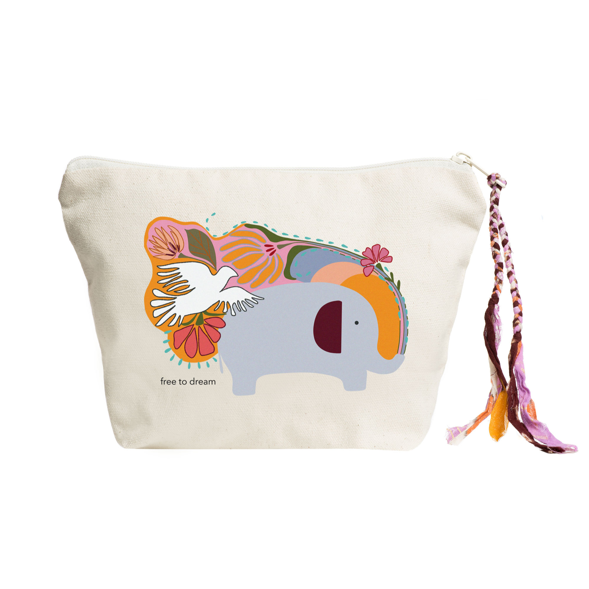 The Tote Project Free to Dream | Pouch, Main, color, Natural