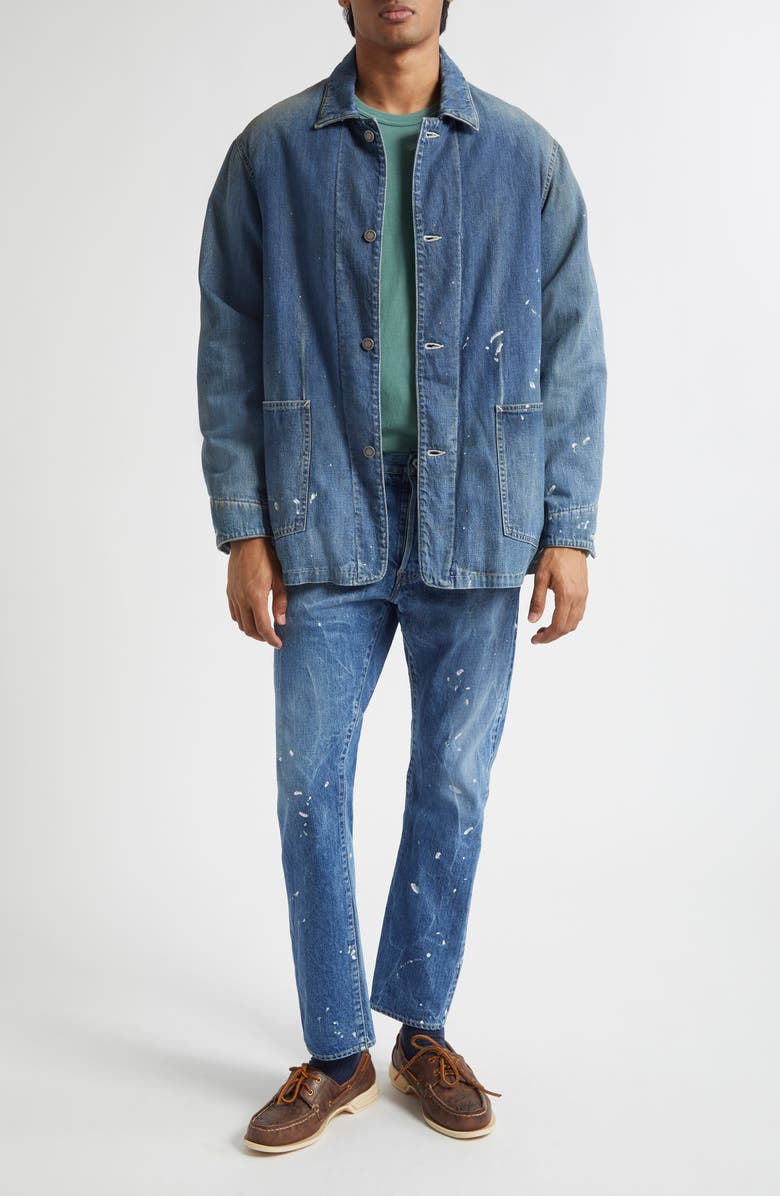 VISVIM Social Sculpture 11 Distressed Jeans, Alternate, color, Dry-26