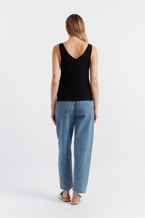 Chinti & Parker Pure Merino Wool Ultra Fine Vest In Black