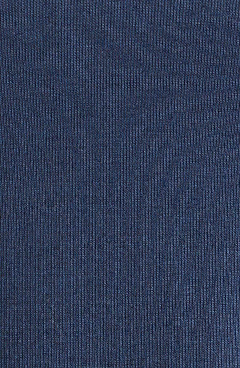 John Smedley Roderick Merino Wool Short Sleeve Crewneck Sweater, Alternate, color, Teal Firth/ Hep Smk