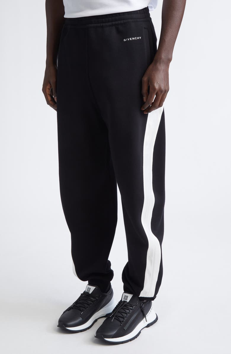 Givenchy Scuba Knit Joggers, Alternate, color, Black